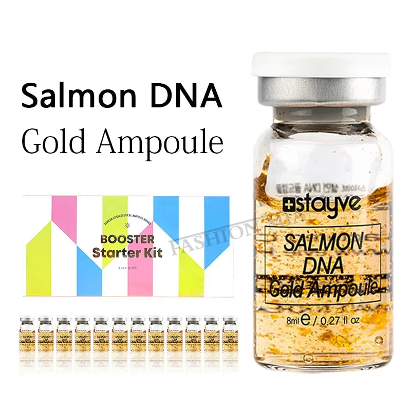 Korean Salmon DNA Serum for Glass Skin | Anti-Aging & Hydration Boost