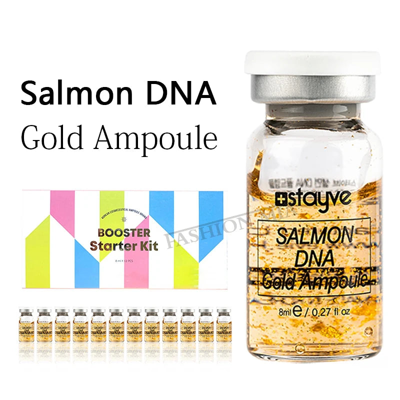 Korean Salmon DNA Serum for Glass Skin | Anti-Aging & Hydration Boost