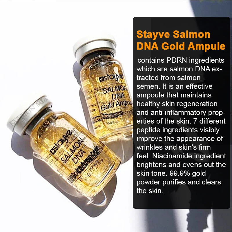 Korean Salmon DNA Serum for Glass Skin | Anti-Aging & Hydration Boost